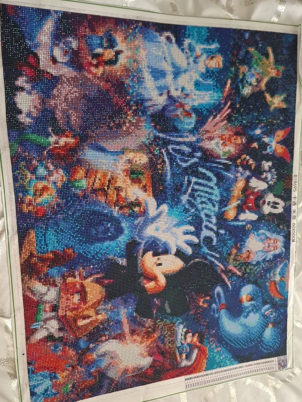 Colorful Disney Mosaic Wall Art - Mickey Centerpiece
